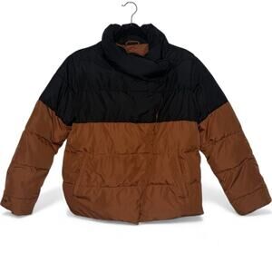 Summersalt Colorblock Puffer Jacket – XS – Excellent Condition